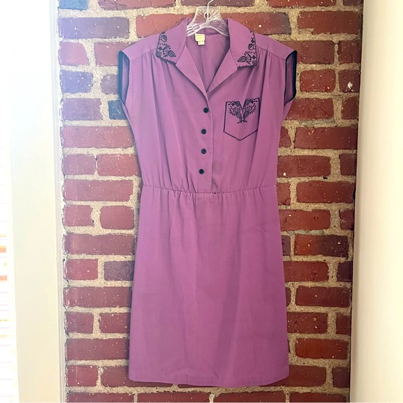THE HOT ROCK HOTEL Vintage 70s Dress - Picture 1 of 8